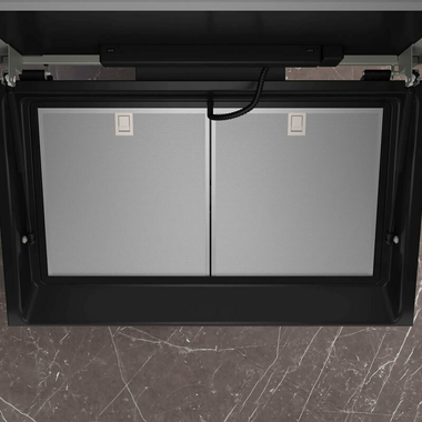 Campana decorativa Siemens LC91KLT60 Cristal Negro (5)