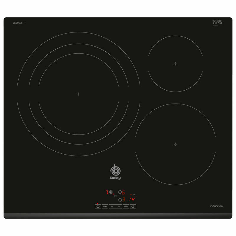 Placa inducción Balay 3EB967FR 60 cm