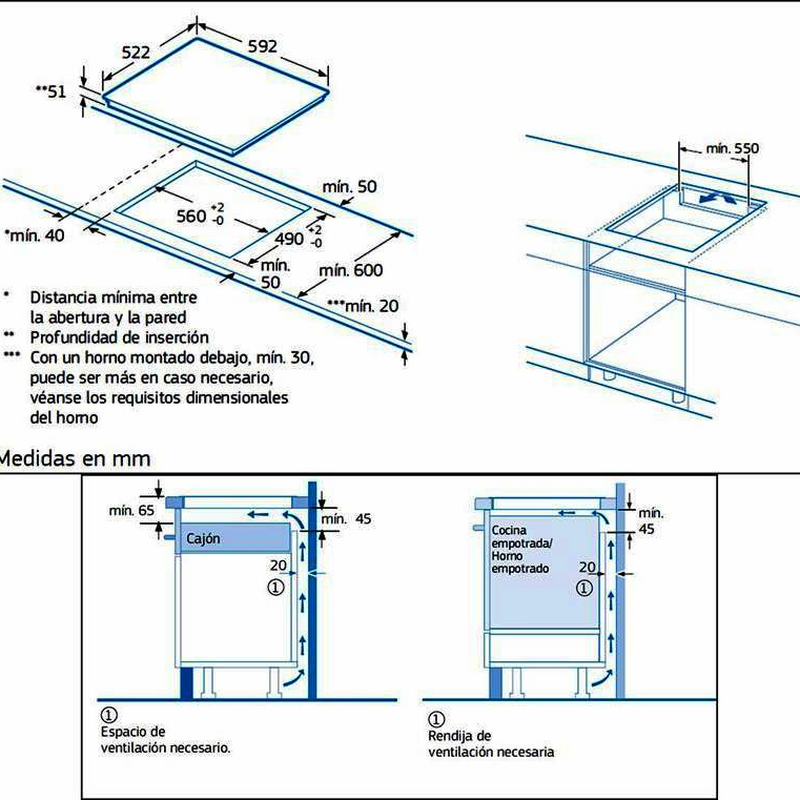 Placa inducción Balay 3EB967FR 60 cm (1)
