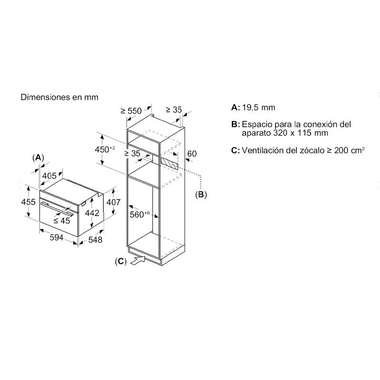 Horno Siemens CM776GKB1 Negro (1)