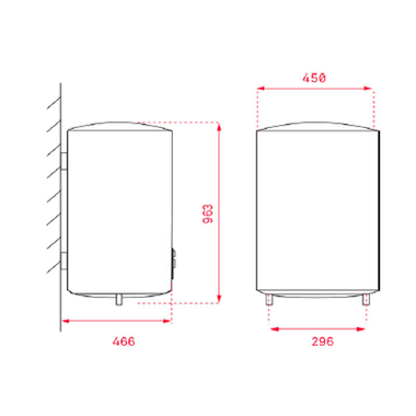Termo Eléctrico Teka EWH100DHH 92L (1)