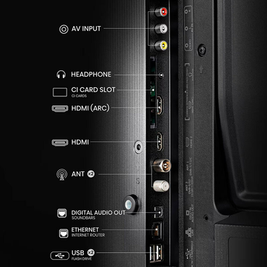 TV LED 80cm - 32'' Hisense 32A4N (5)