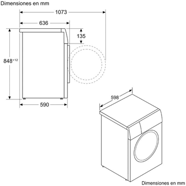 Lavadora Balay 3TS495XS 9Kg (1)