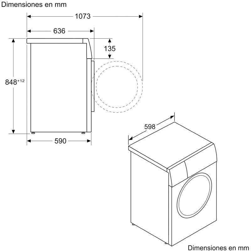 Lavadora Balay 3TS395BS 9Kg (1)