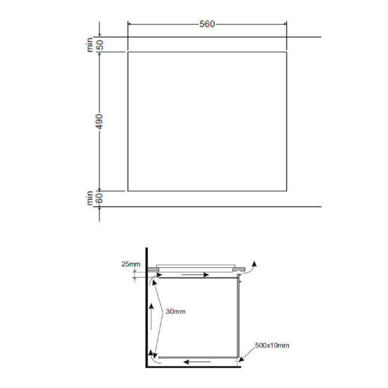 Placa inducción Fagor 3IF305BC 56 cm (1)