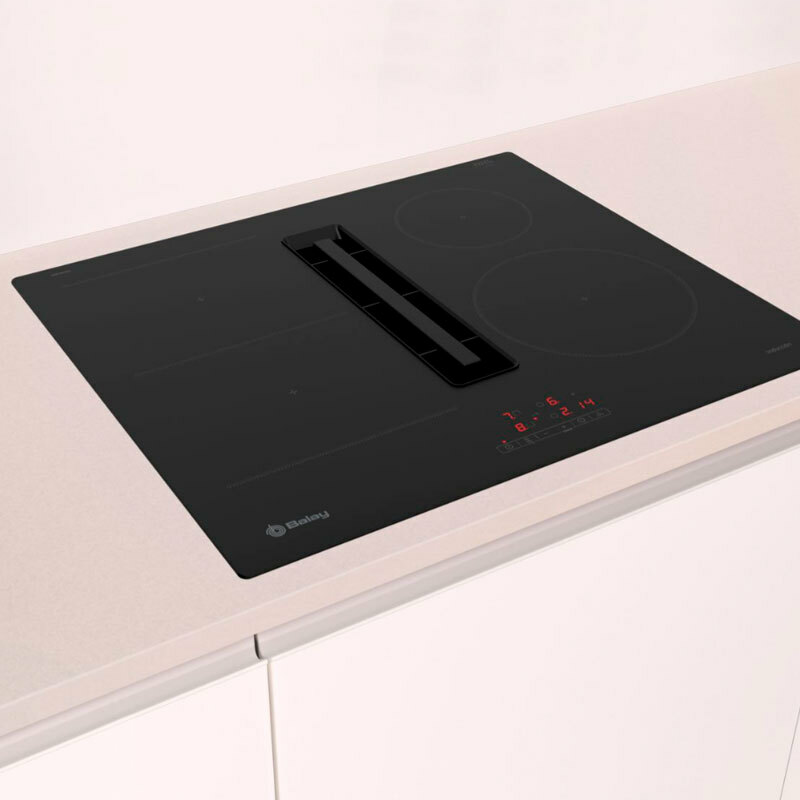 Placa de Inducción con extractor integrado Balay 3EBC963ER 60 cm (4)