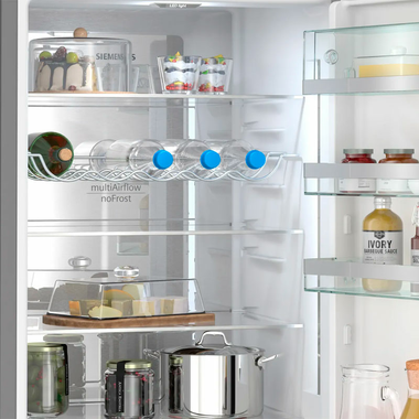 Frigorífico Combi Siemens KG39NSBBF Cristal Negro (4)