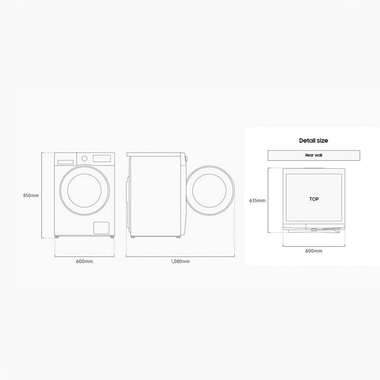 Lavadora Samsung WW11DG5B25ABEC 11Kg (1)