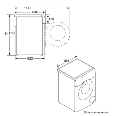 Lavasecadora Siemens WN54C2A0ES 10,5Kg (1)