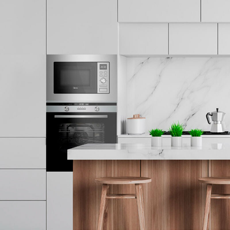 Microondas integrable Midea MBMAG720AX Inox (2)