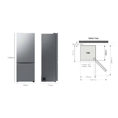 Frigorífico Combi Samsung RB53DG703DS9EF Inox (1)