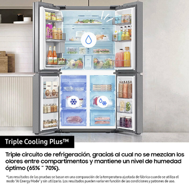 Frigorífico Americano Samsung RF65DG960ESREF Inox (6)