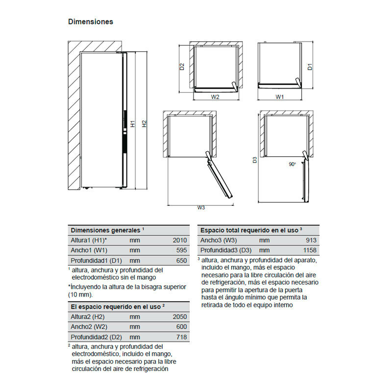 Frigorífico Combi Electrolux LNT6ME36U Inox (1)