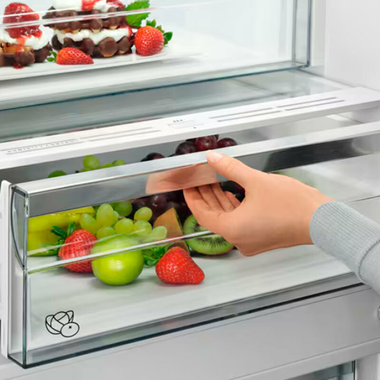 Frigorífico Combi AEG ORC8M361EE Negro (6)