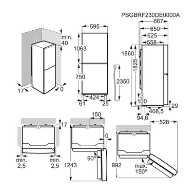 Frigorífico Combi Electrolux LNT6ME32U2 Inox (1)