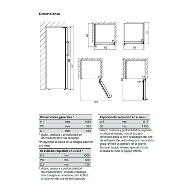 Frigorífico 1 Puerta AEG ORK7M391EX Inox (1)