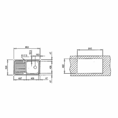 Fregadero Teka CLASSIC 1C 1E Izquierda (1)