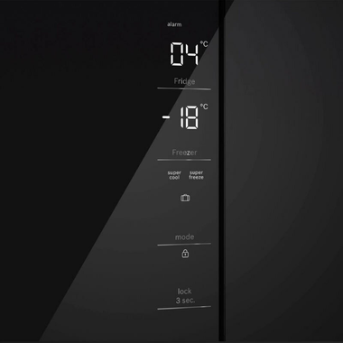 Frigorífico Americano Bosch KMC85LBEA Negro (3)