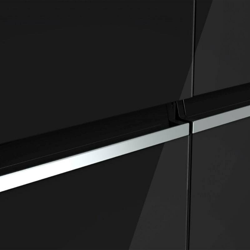 Frigorífico Americano Bosch KMC85LBEA Negro (4)
