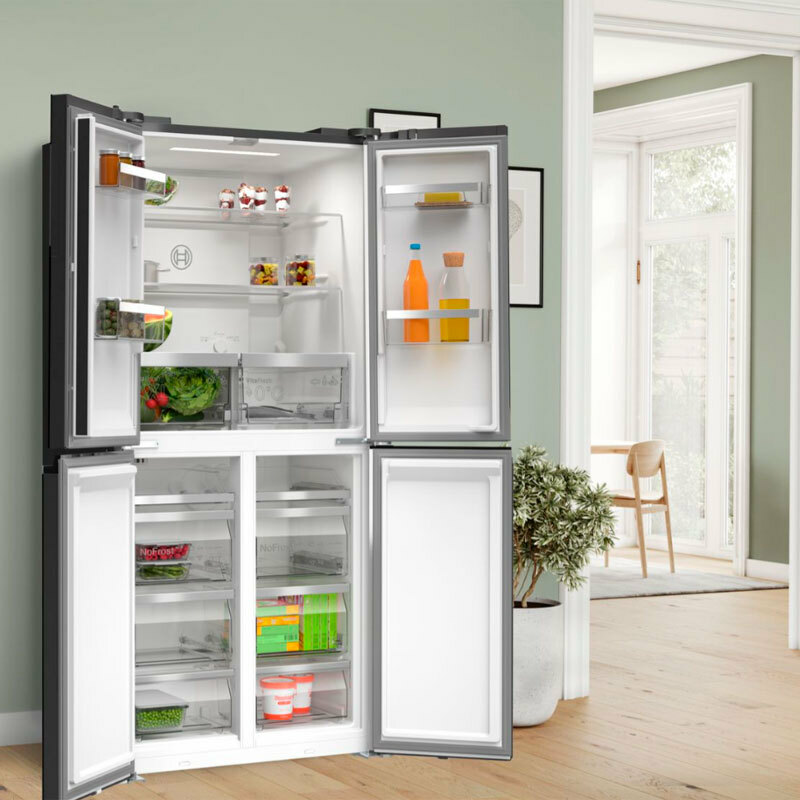 Frigorífico Americano Bosch KMC85LBEA Negro (9)