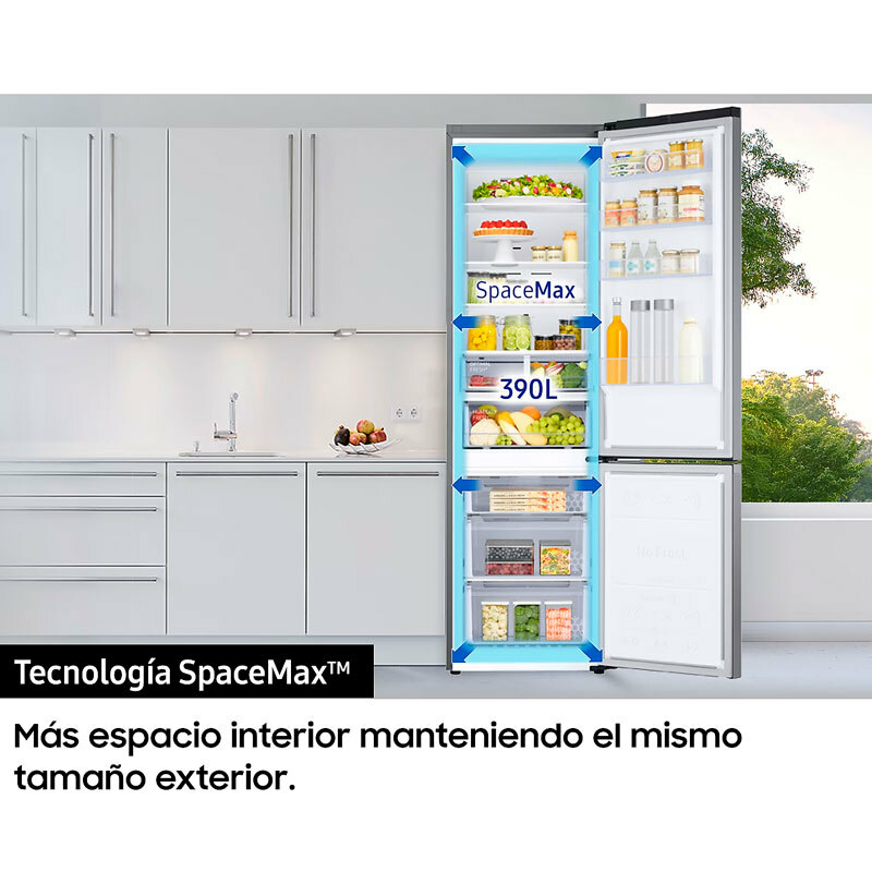 Frigorífico Combi Samsung RB38T607BS9/EF Inox (4)
