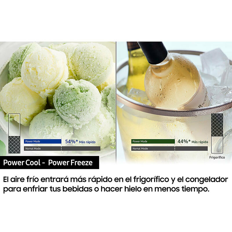 Frigorífico Combi Samsung RB38T607BS9/EF Inox (6)