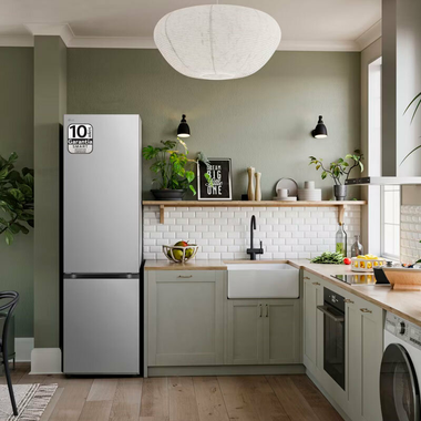 Frigorífico Combi LG GBV3200CPY Inox (3)