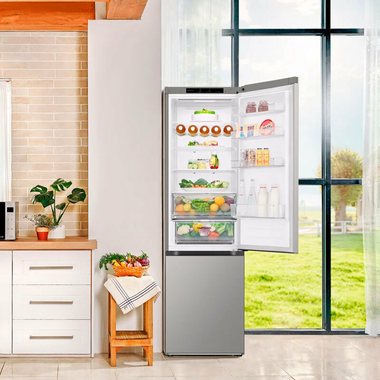 Frigorífico Combi LG GBV3200CPY Inox (4)