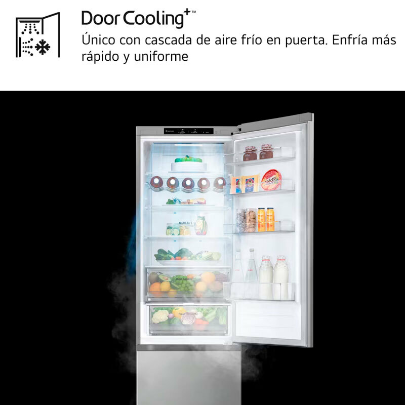 Frigorífico Combi LG GBV3200CPY Inox (7)