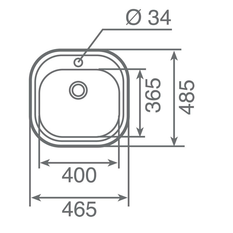Fregadero Teka STYLO 1C Inox (1)