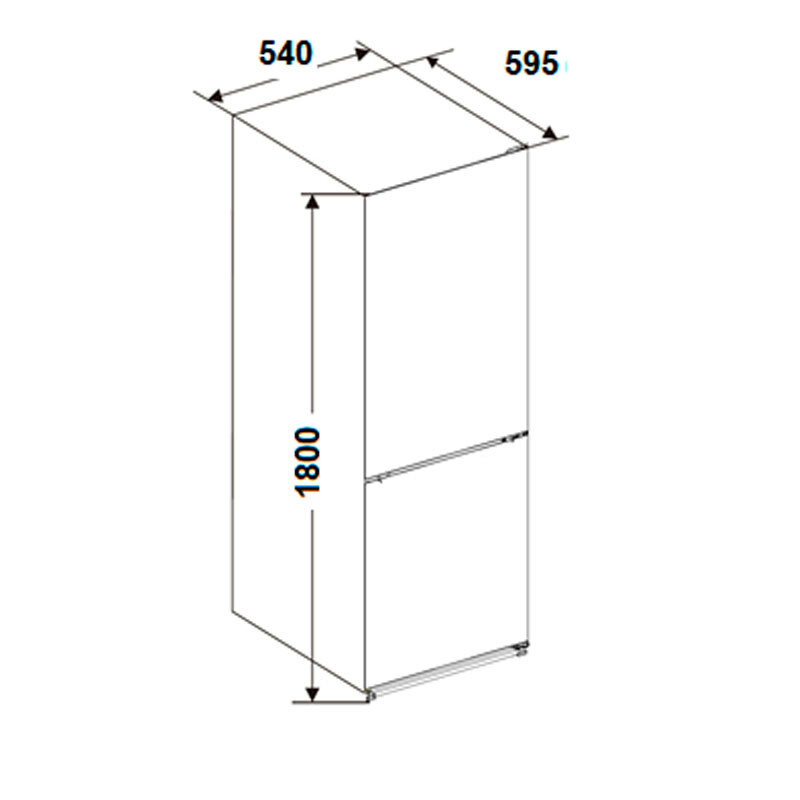 Frigorífico Combi Fagor 3FFK5522X Inox (1)