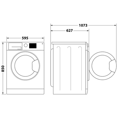 Lavadora Whirlpool FFB8489SBVSPT 8Kg (1)