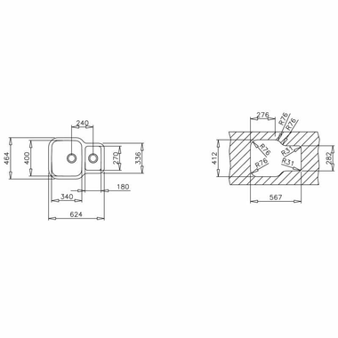 Fregadero Teka BE 1 1/2 C 625 Reversible (2)