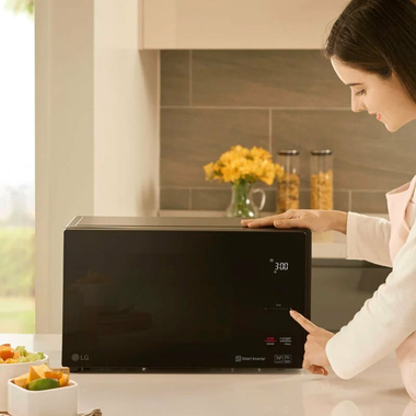 Microondas LG MJ3965BPS Negro (3)