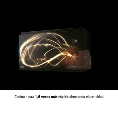 Microondas LG MJ3965BPS Negro (6)