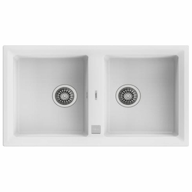 Fregadero Teka STONE 90 B-TG 2C Blanco