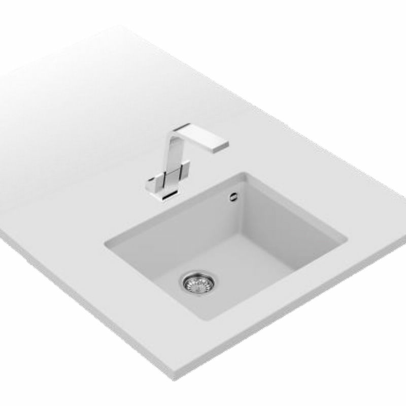 Fregadero Teka SQUARE 50.40 TG Blanco (2)