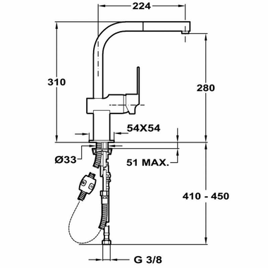 Grifo Teka MZ938 Cromado (1)