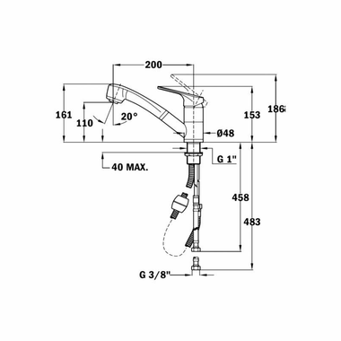 Grifo Teka MTP978D Cromado (1)
