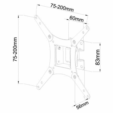 Soporte TV Vivanco WM 3215 (1)