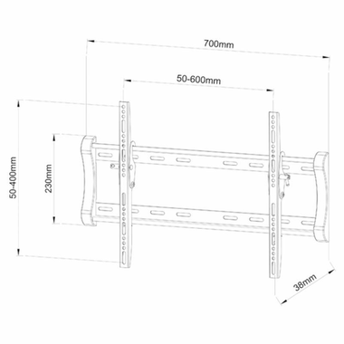 Soporte TV Vivanco BTI 6060 (1)