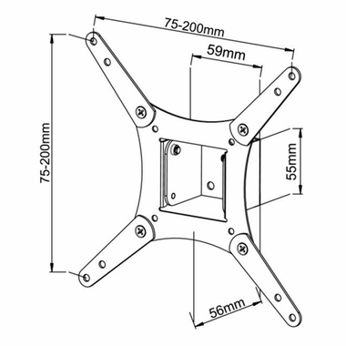 Soporte TV Vivanco WAP 410 (1)