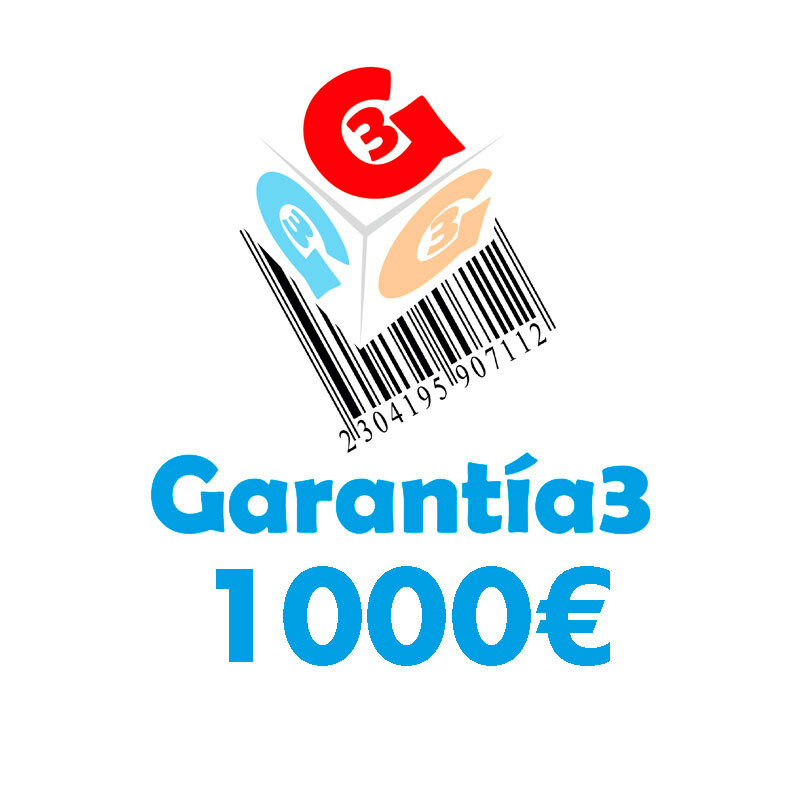 Amplia 2+3 años la garantia por 1000 WEBSHOP