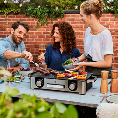 Plancha Grill eléctrica WMF Master Grill LONO (7)