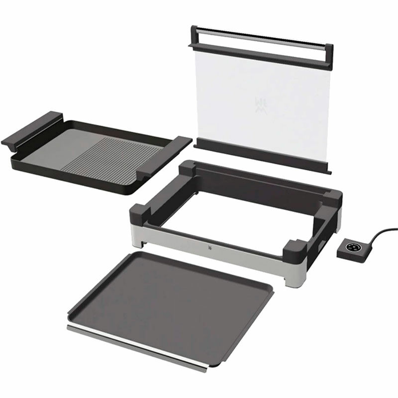 Plancha Grill eléctrica WMF Lono Tapa Cristal (6)