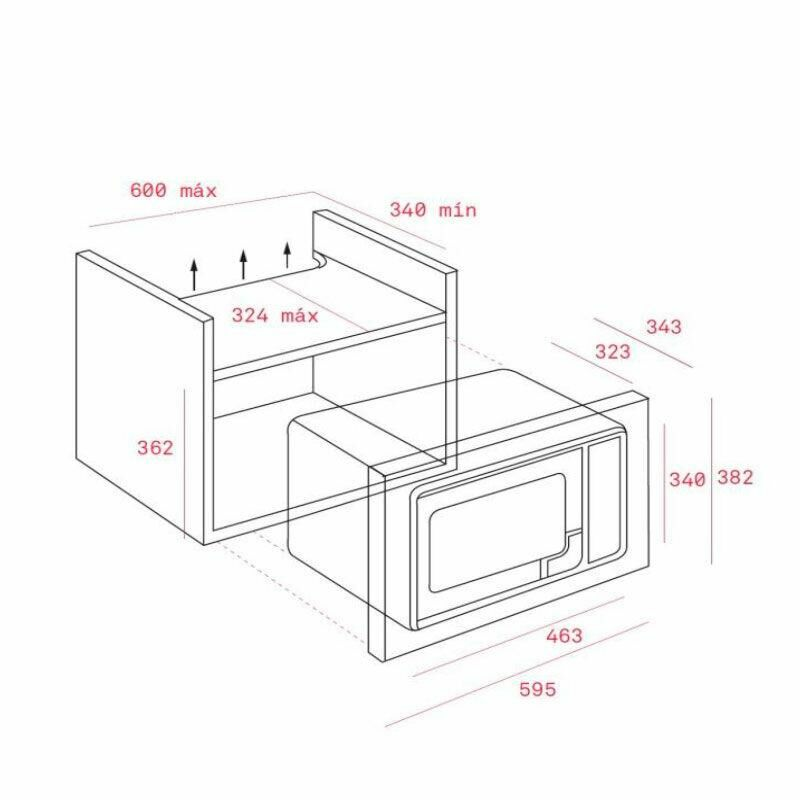 Microondas Teka MWE202FI Inox (1)