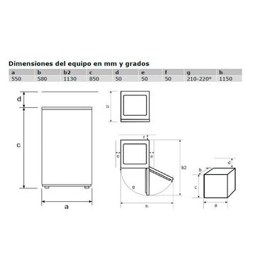 Frigorífico 1 Puerta Exquisit KS 16-4-V-H 040E Inox (1)