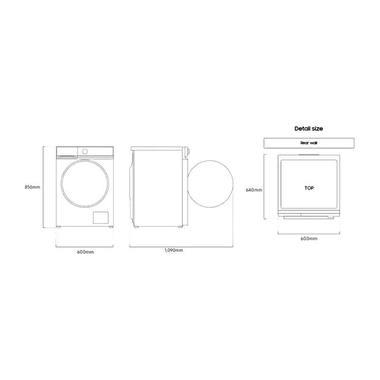 Lavasecadora Samsung WD11DB7B85GWU3 11Kg (1)