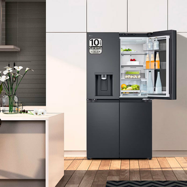 Frigorífico Americano LG GMG961EVKE Acero Negro (5)
