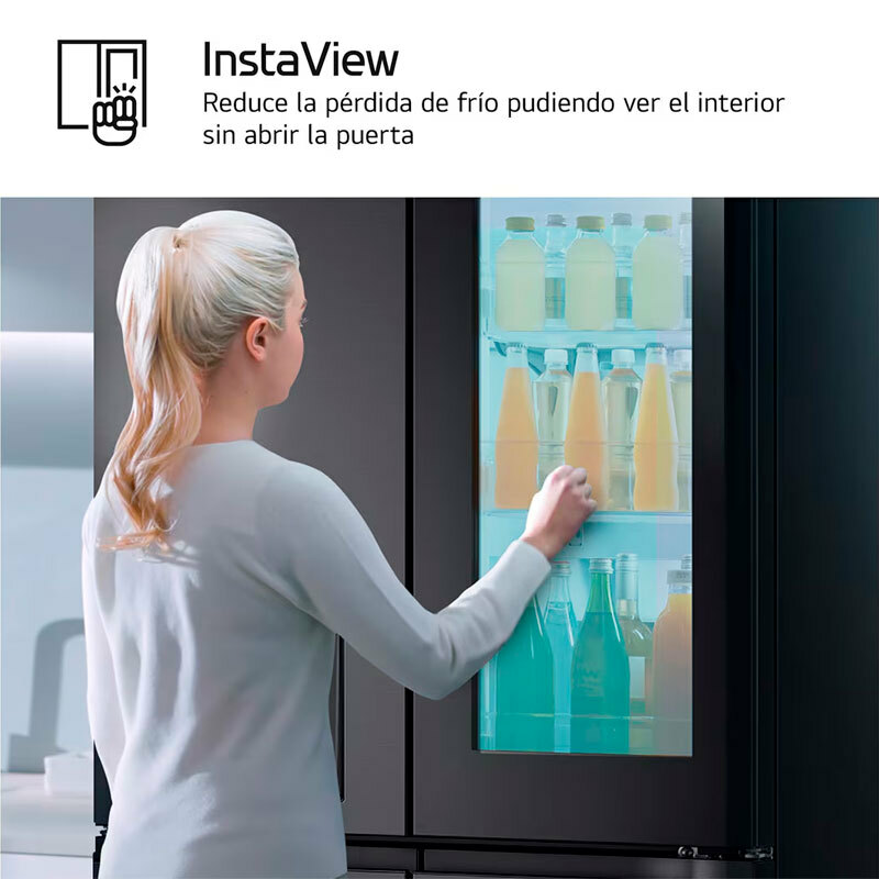 Frigorífico Americano LG GMG961EVKE Acero Negro (8)